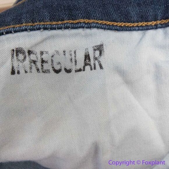 NEW Express super high rise mom jeans‎ in medium dark blue wash, 14R - Picture 11 of 13